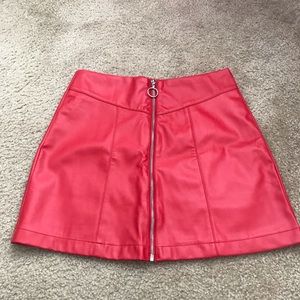 Forever 21 Leather Skirt